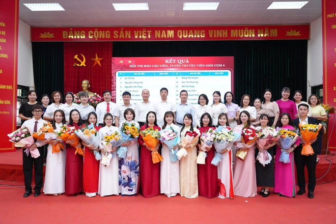 Phường Phú Lương tổ chức Hội thi Báo cáo viên, tuyên truyền viên giỏi cụm 4- Nơi thể hiện bản lĩnh tuyên truyền- Ảnh 6.