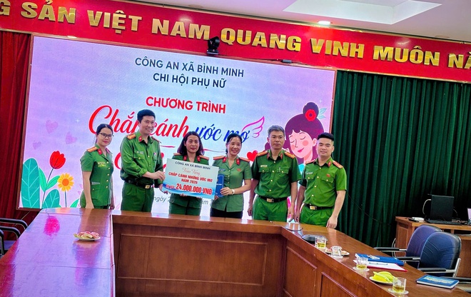 CÔNG AN XÃ BÌNH MINH TỔ CHỨC CHƯƠNG TRÌNH “CHẮP CÁNH NHỮNG ƯỚC MƠ” VÀ “MẸ ĐỠ ĐẦU” NĂM 2026- Ảnh 2.