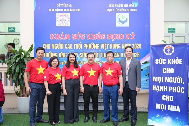 Hà Nội phát động Ngày Sức khỏe toàn dân năm 2026 tại phường Việt Hưng- Ảnh 8.