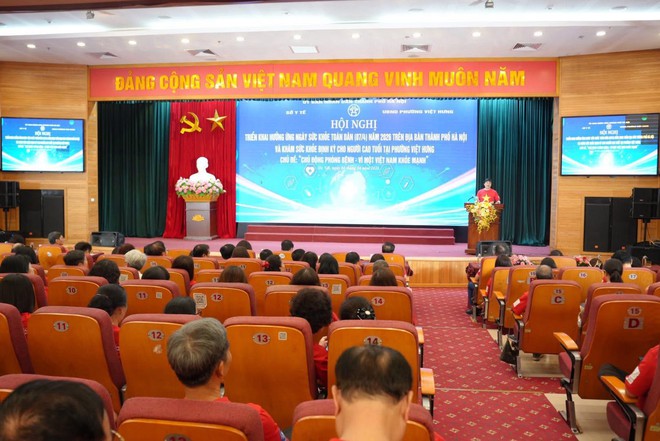 Hà Nội phát động Ngày Sức khỏe toàn dân năm 2026 tại phường Việt Hưng- Ảnh 5.