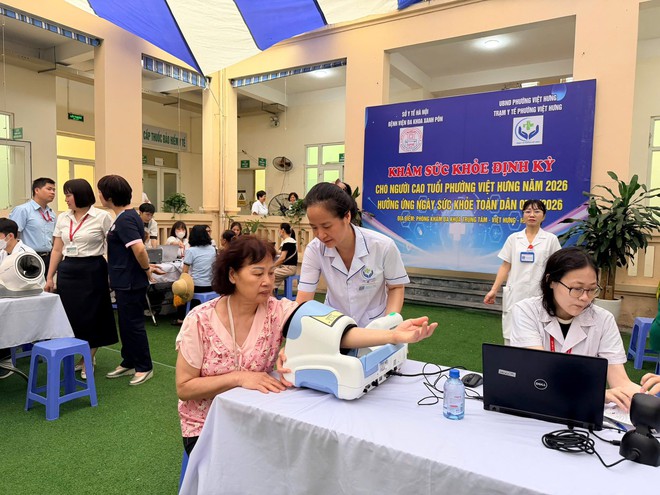Hà Nội phát động Ngày Sức khỏe toàn dân năm 2026 tại phường Việt Hưng- Ảnh 18.