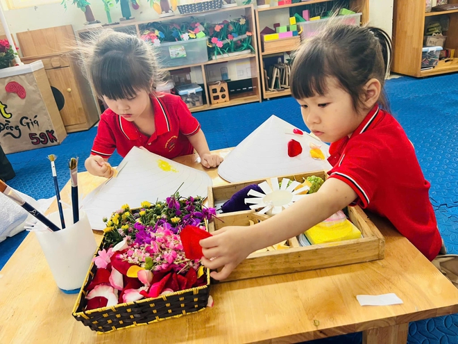 TRUNG GIÃ TỔ CHỨC KIẾN TẬP CHUYÊN ĐỀ PHÁT TRIỂN THẨM MỸ GẮN VỚI GIÁO DỤC QUYỀN CON NGƯỜI - QUYỀN TRẺ EM- Ảnh 13.