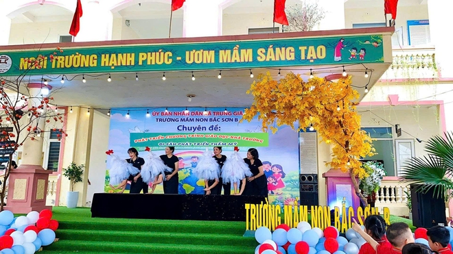 TRUNG GIÃ TỔ CHỨC KIẾN TẬP CHUYÊN ĐỀ PHÁT TRIỂN THẨM MỸ GẮN VỚI GIÁO DỤC QUYỀN CON NGƯỜI - QUYỀN TRẺ EM- Ảnh 3.