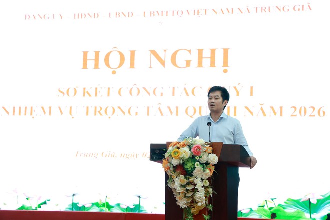 ĐẢNG BỘ XÃ TRUNG GIÃ QUYẾT LIỆT THỰC HIỆN CÁC MỤC TIÊU TRỌNG TÂM QUÝ II- Ảnh 1.