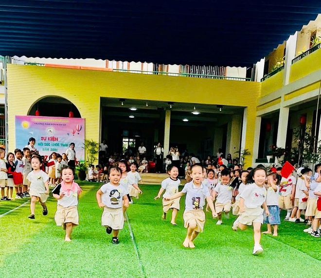 Trường mầm non Ninh Sở hưởng ứng Ngày Sức khỏe Toàn dân 07/4/2026- Ảnh 6.
