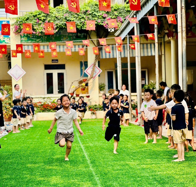 Trường mầm non Ninh Sở hưởng ứng Ngày Sức khỏe Toàn dân 07/4/2026- Ảnh 2.