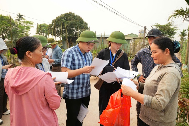 Xã Hồng Vân đẩy nhanh công tác kiểm đếm phục vụ công tác bồi thường, hỗ trợ giải phóng mặt bằng thực hiện Dự án Khu đô thị thể thao Olympic- Ảnh 2.