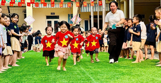 Trường mầm non Ninh Sở hưởng ứng Ngày Sức khỏe Toàn dân 07/4/2026- Ảnh 5.