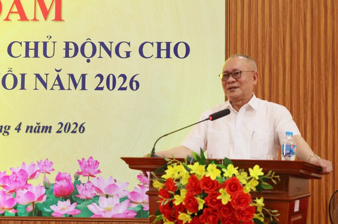HỘI NGƯỜI CAO TUỔI XÃ CỔ ĐÔ TỔ CHỨC SƠ KẾT CÔNG TÁC QUÝ I, TRIỂN KHAI NHIỆM VỤ QUÝ II NĂM 2026 VÀ TƯ VẤN SỨC KHỎE CHO HỘI VIÊN- Ảnh 3.