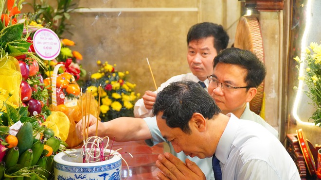 LỄ HỘI ĐỀN RÕM NĂM 2026 - GÌN GIỮ MẠCH NGUỒN VĂN HÓA, LAN TỎA GIÁ TRỊ TRUYỀN THỐNG QUÊ HƯƠNG- Ảnh 8.