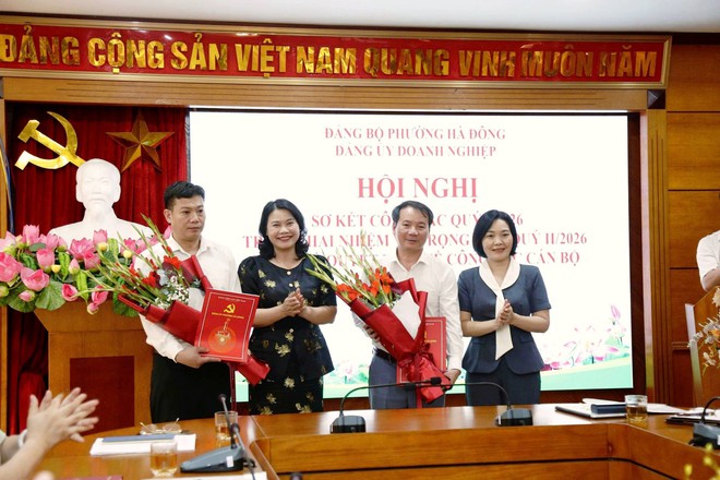 Đảng ủy Doanh nghiệp phường Hà Đông tổ chức Hội nghị sơ kết công tác quý I/2026- Ảnh 2.