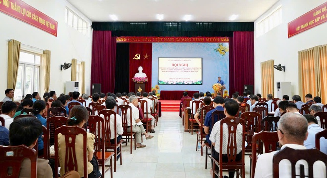 Hội nghị triển khai kế hoạch kiểm tra liên ngành về chấp hành pháp luật đối với hoạt động giết mổ động vật trên địa bàn xã Hồng Vân - Ảnh 1.