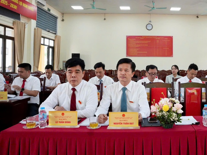 Kỳ họp thứ hai (kỳ họp chuyên đề) HĐND xã Hồng Vân khoá XXIII, nhiệm kỳ 2026 – 2031 thành công tốt đẹp- Ảnh 2.