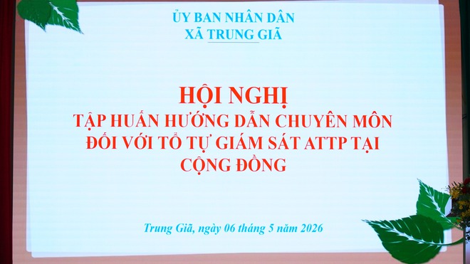 TRUNG GIÃ QUYẾT TÂM ĐẢM BẢO AN TOÀN THỰC PHẨM TẠI CỘNG ĐỒNG- Ảnh 1.