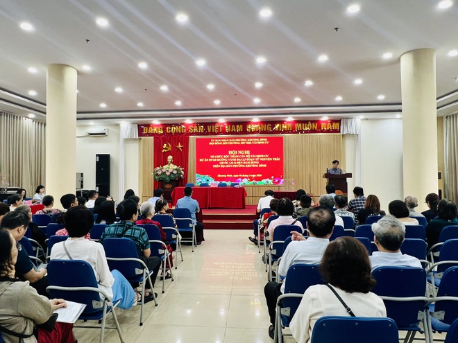 Phường Khương Đình tổ chức bốc thăm căn hộ tái định cư phục vụ Dự án đường Vành đai 2,5- Ảnh 4.