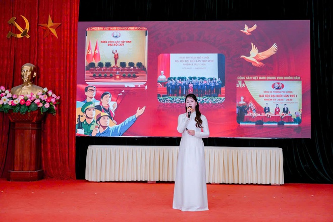 07 Thí sinh tham dự chung khảo Hội thi Báo cáo viên, tuyên truyền viên giỏi phường Phú Lương năm 2026- Ảnh 2.
