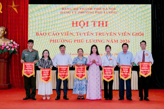 07 Thí sinh tham dự chung khảo Hội thi Báo cáo viên, tuyên truyền viên giỏi phường Phú Lương năm 2026- Ảnh 10.
