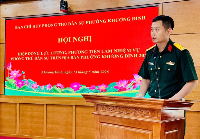 HỘI NGHỊ HIỆP ĐỒNG SỬ DỤNG LỰC LƯỢNG, PHƯƠNG TIỆN LÀM NHIỆM VỤ PHÒNG THỦ DÂN SỰ
- Ảnh 5.