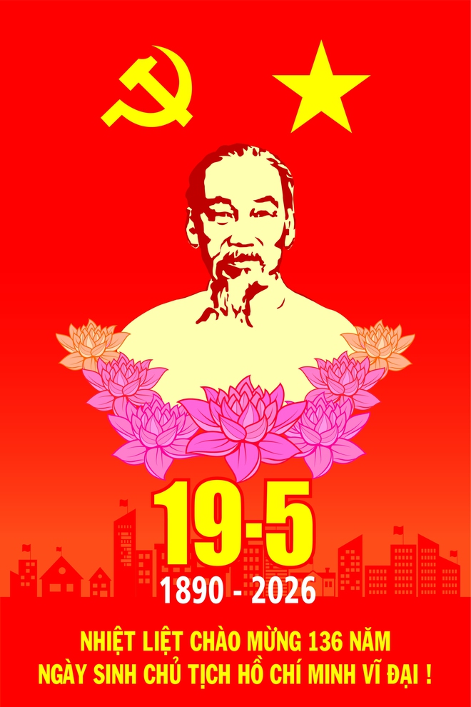 Một số mẫu pano tuyên truyền ngày sinh nhật Bác- Ảnh 5.