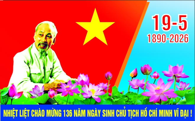 Một số mẫu pano tuyên truyền ngày sinh nhật Bác- Ảnh 7.