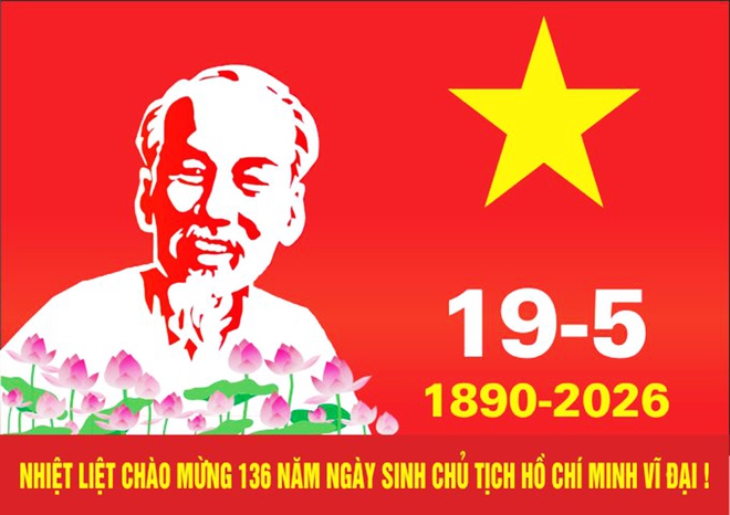 Một số mẫu pano tuyên truyền ngày sinh nhật Bác- Ảnh 10.