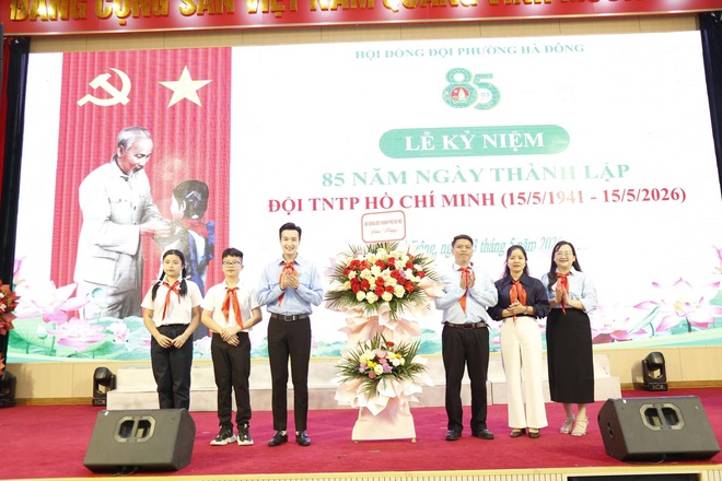 Hội Đồng Đội phường Hà Đông kỷ niệm 85 năm Ngày thành lập Đội TNTP Hồ Chí Minh- Ảnh 1.