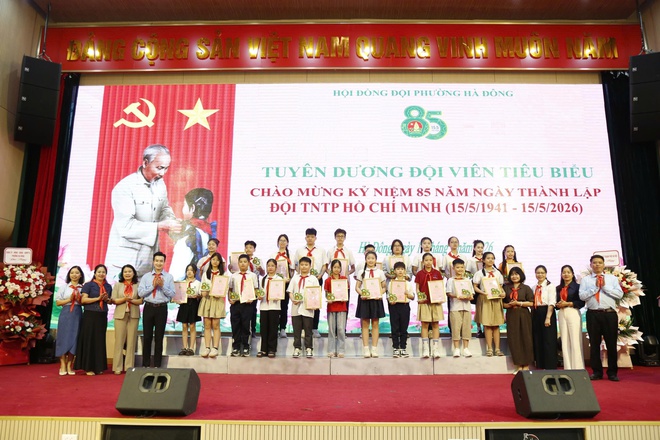 Hội Đồng Đội phường Hà Đông kỷ niệm 85 năm Ngày thành lập Đội TNTP Hồ Chí Minh- Ảnh 6.