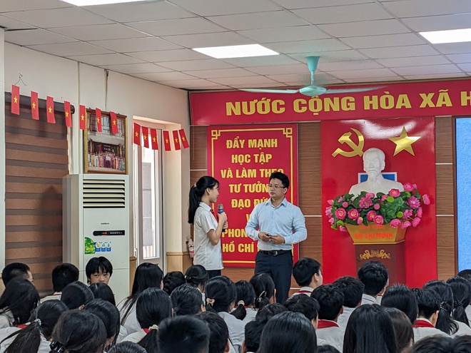 Phường Khương Đình tổ chức hội nghị truyền thông phòng, chống mua bán người cho học sinh năm 2026- Ảnh 6.