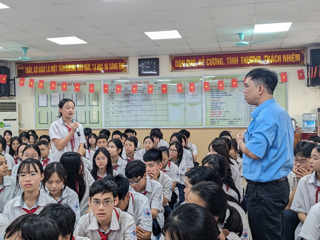 Phường Khương Đình tổ chức hội nghị truyền thông phòng, chống mua bán người cho học sinh năm 2026- Ảnh 7.
