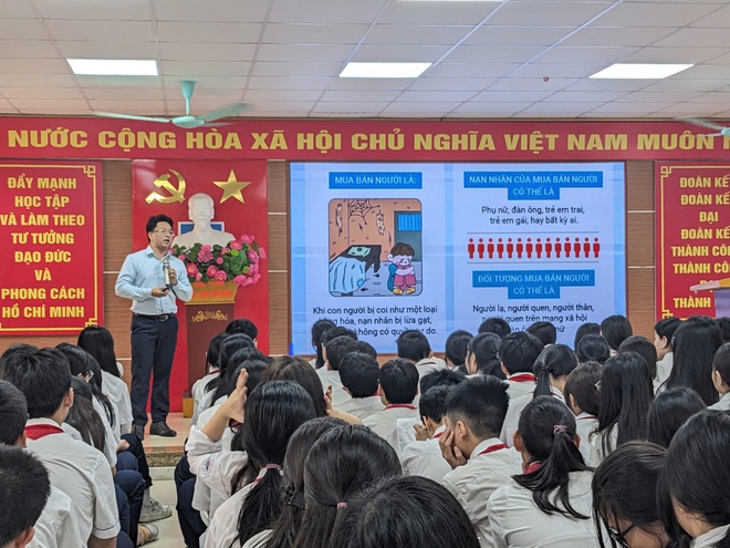 Phường Khương Đình tổ chức hội nghị truyền thông phòng, chống mua bán người cho học sinh năm 2026- Ảnh 5.