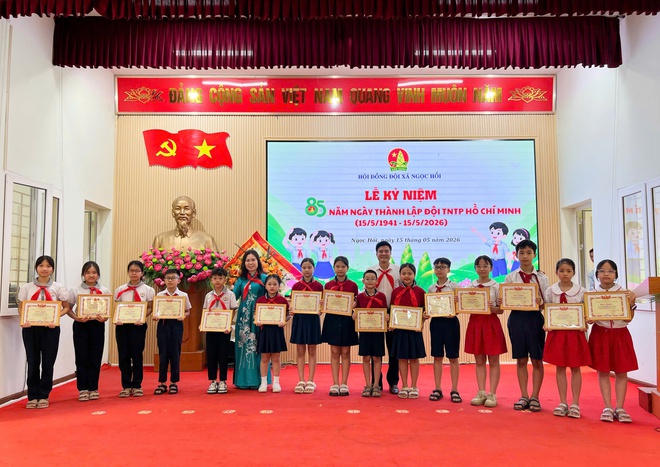THIẾU NHI NGỌC HỒI TƯNG BỪNG KỶ NIỆM 85 NĂM NGÀY THÀNH LẬP ĐỘI TNTP HỒ CHÍ MINH- Ảnh 8.