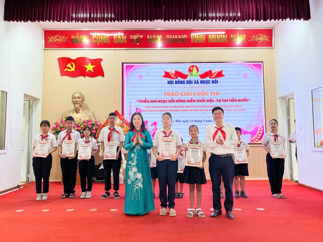 THIẾU NHI NGỌC HỒI TƯNG BỪNG KỶ NIỆM 85 NĂM NGÀY THÀNH LẬP ĐỘI TNTP HỒ CHÍ MINH- Ảnh 11.