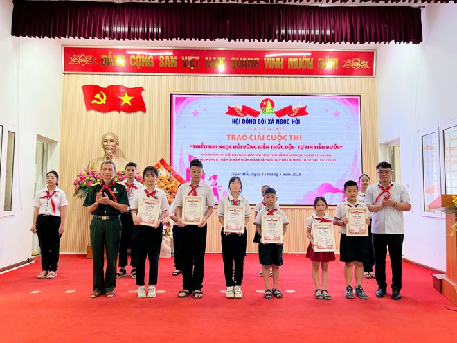 THIẾU NHI NGỌC HỒI TƯNG BỪNG KỶ NIỆM 85 NĂM NGÀY THÀNH LẬP ĐỘI TNTP HỒ CHÍ MINH- Ảnh 12.