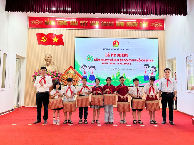 THIẾU NHI NGỌC HỒI TƯNG BỪNG KỶ NIỆM 85 NĂM NGÀY THÀNH LẬP ĐỘI TNTP HỒ CHÍ MINH- Ảnh 9.
