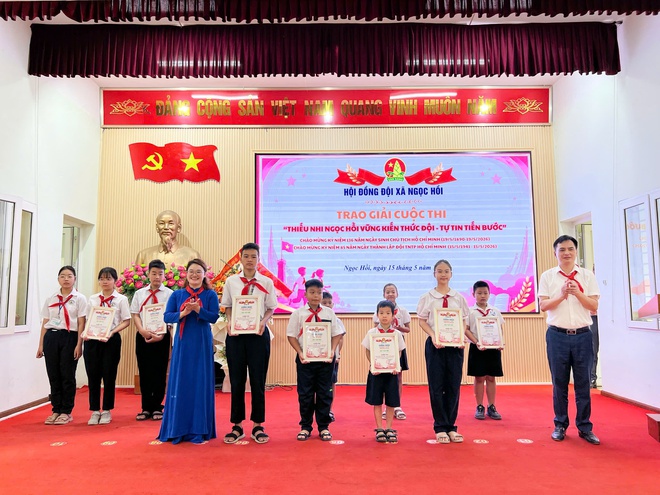 THIẾU NHI NGỌC HỒI TƯNG BỪNG KỶ NIỆM 85 NĂM NGÀY THÀNH LẬP ĐỘI TNTP HỒ CHÍ MINH- Ảnh 13.