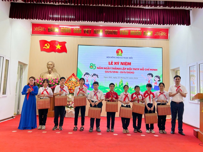 THIẾU NHI NGỌC HỒI TƯNG BỪNG KỶ NIỆM 85 NĂM NGÀY THÀNH LẬP ĐỘI TNTP HỒ CHÍ MINH- Ảnh 14.