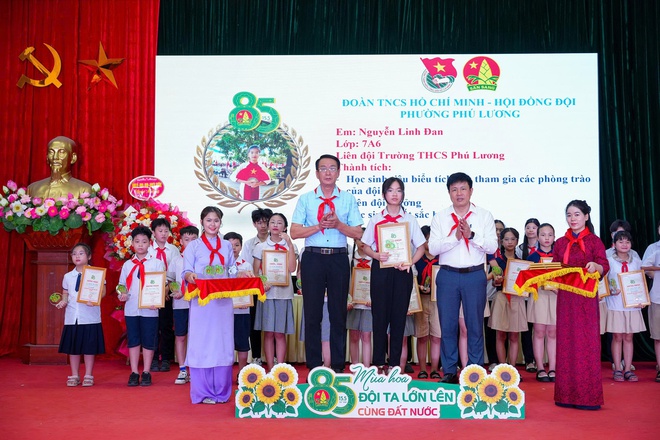Hội đồng Đội phường Phú Lương tổ chức Lễ kỷ niệm 85 năm Ngày thành lập Đội Thiếu niên Tiền phong Hồ Chí Minh (15/5/1941 – 15/5/2026)- Ảnh 10.