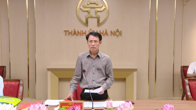 PHÓ BÍ THƯ THƯỜNG TRỰC THÀNH ỦY NGUYỄN TRỌNG ĐÔNG LÀM VIỆC VỚI BAN THƯỜNG VỤ ĐẢNG UỶ XÃ TRUNG GIÃ VÀ PHƯỜNG BẠCH MAI - Ảnh 2.