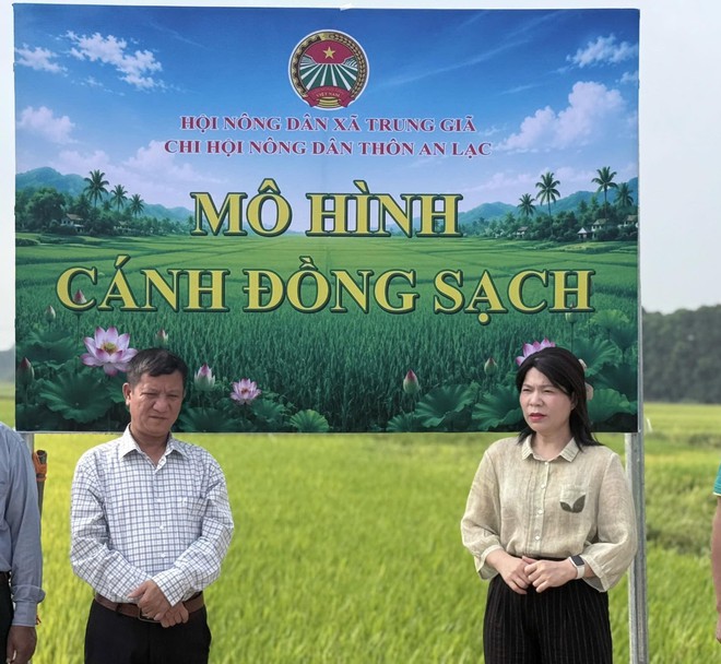 HỘI NÔNG DÂN XÃ TRUNG GIÃ RA MẮT CÁC MÔ HÌNH MỚI, GÓP PHẦN XÂY DỰNG NÔNG THÔN XANH – SẠCH – HIỆN ĐẠI- Ảnh 2.