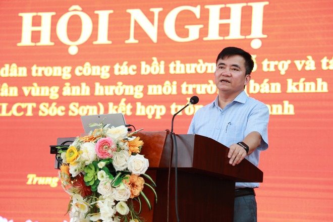 XÃ TRUNG GIÃ: TỔ CHỨC ĐỐI THOẠI VỚI CÁC HỘ DÂN LIÊN QUAN ĐẾN DỰ ÁN DI DÂN VÙNG ẢNH HƯỞNG MÔI TRƯỜNG BÃI RÁC NAM SƠN- Ảnh 5.