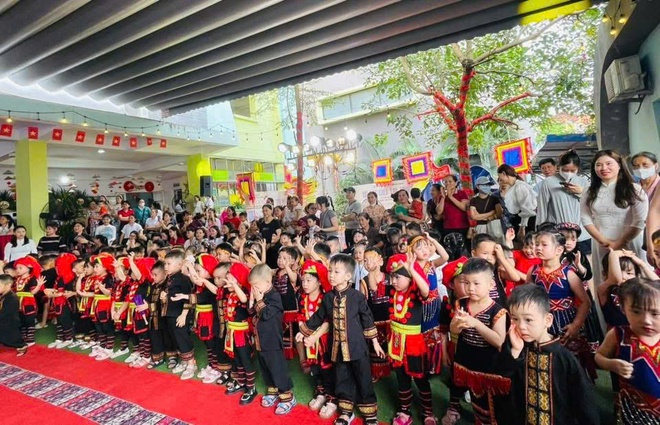Tưng bừng “Ngày hội giao lưu văn hóa các dân tộc và hội nhập” tại Trường Mầm non Tân Hội B- Ảnh 9.