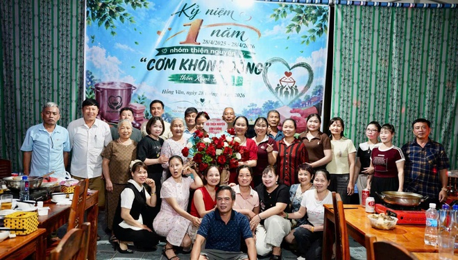 Nhóm thiện nguyện “Cơm không đồng” thôn Xâm Động, xã Hồng Vân lan tỏa yêu thương- Ảnh 7.