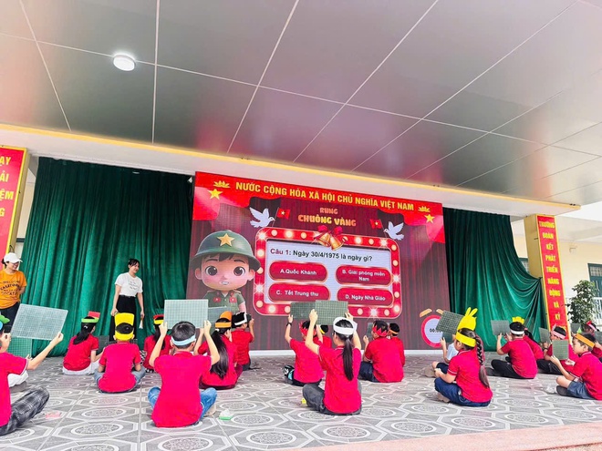 Trường Tiểu học Ninh Sở tổ chức chuỗi hoạt động Nhân dịp kỷ niệm 51 năm Ngày Giải phóng miền Nam, thống nhất đất nước- Ảnh 3.