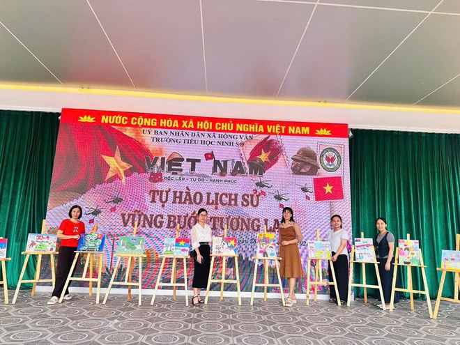 Trường Tiểu học Ninh Sở tổ chức chuỗi hoạt động Nhân dịp kỷ niệm 51 năm Ngày Giải phóng miền Nam, thống nhất đất nước- Ảnh 4.