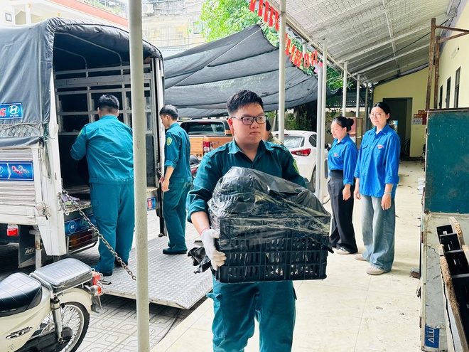Dân quân phường Khương Đình tích cực đồng hành cùng Nhân dân- Ảnh 5.