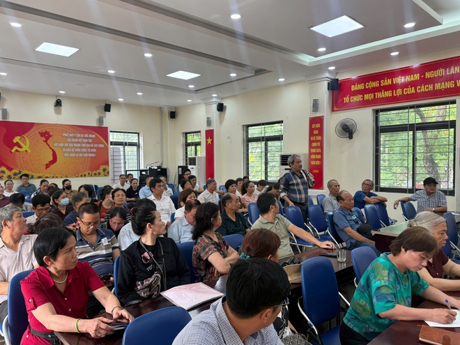 Phường Khương Đình tổ chức hội nghị triển khai Kế hoạch giải phóng mặt bằng Dự án đầu tư hạ tầng kỹ thuật xung quanh hồ Rẻ Quạt- Ảnh 5.