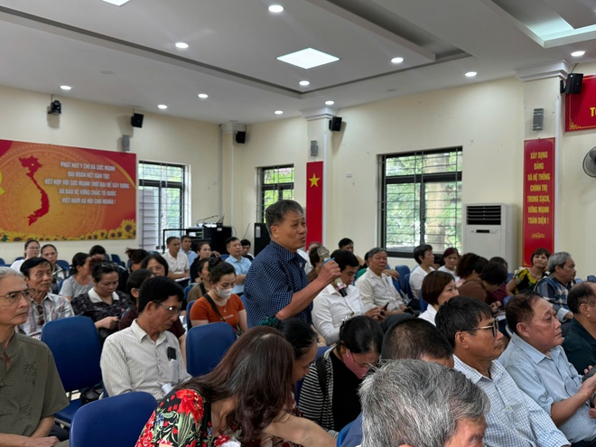 Phường Khương Đình tổ chức hội nghị triển khai Kế hoạch giải phóng mặt bằng Dự án đầu tư hạ tầng kỹ thuật xung quanh hồ Rẻ Quạt- Ảnh 4.