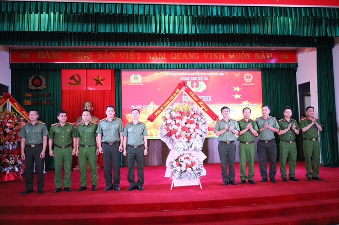 CỤM THI SỐ 16 THÀNH PHỐ HÀ NỘI TỔ CHỨC HỘI THI “LỰC LƯỢNG THAM GIA BẢO VỆ ANTT Ở CƠ SỞ GIỎI” LẦN THỨ NHẤT NĂM 2026- Ảnh 1.