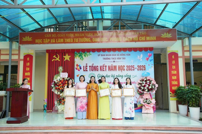 Trường THCS Vân Tảo tổng kết năm học 2025 – 2026- Ảnh 8.