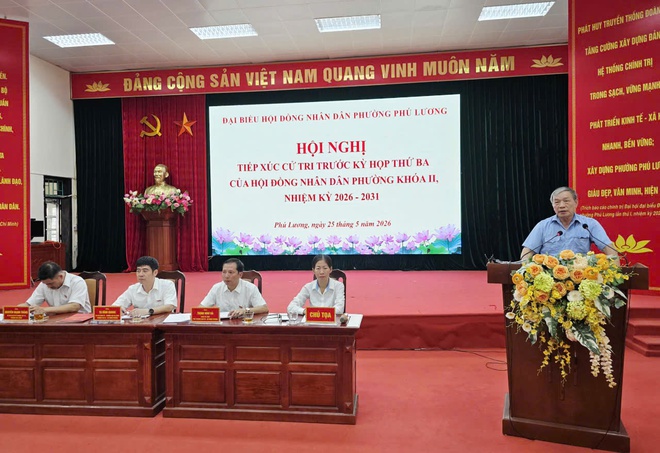Tổ đại biểu số 4 HĐND phường Phú Lương tiếp xúc cử tri trước kỳ họp thứ Ba- Ảnh 3.